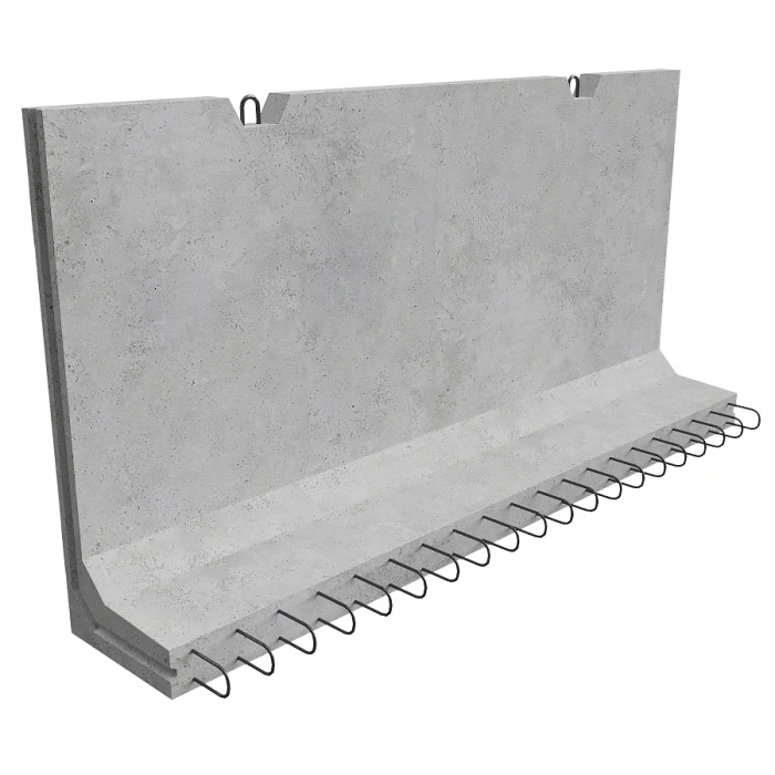 Г-образная конструкция железобетонная Г 15-30-1