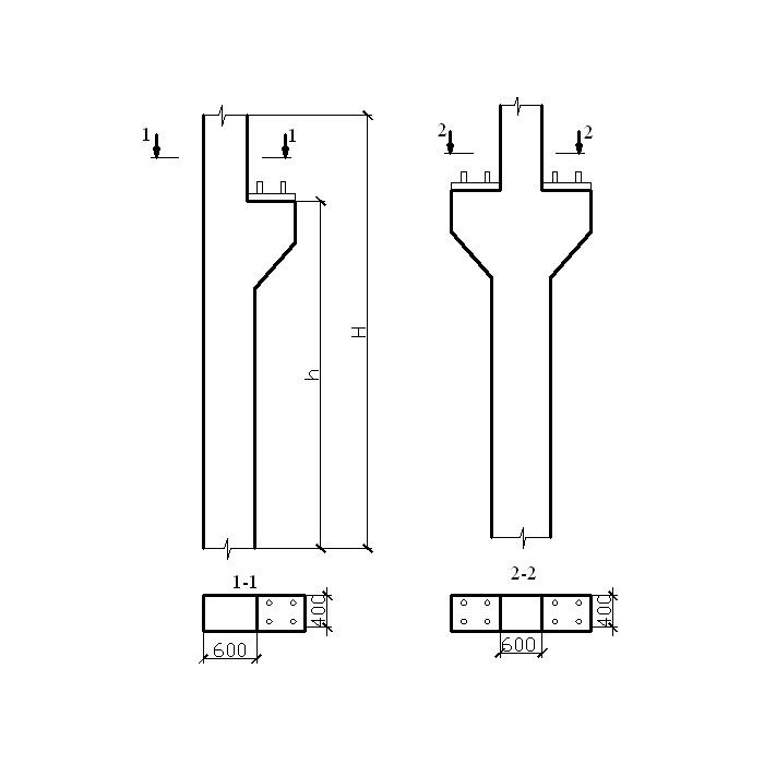 Колонна железобетонная 4к 144-7